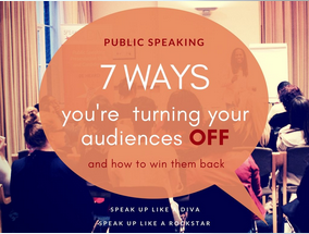 7 audience turn offs - public speaking