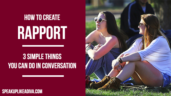 how to create rapport
