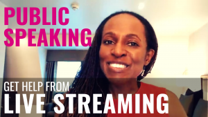 PUBLIC SPEAKING - Get help from LIVE STREAMING