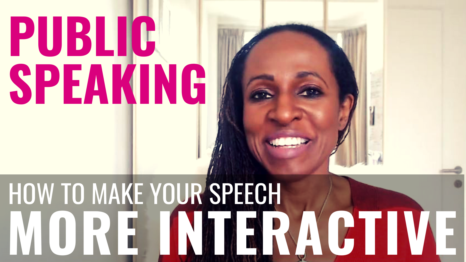 how to make a speech more personal