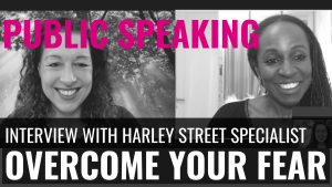 PUBLIC SPEAKING - Overcome your fear of speaking. Shola Kaye interviews Olivia James