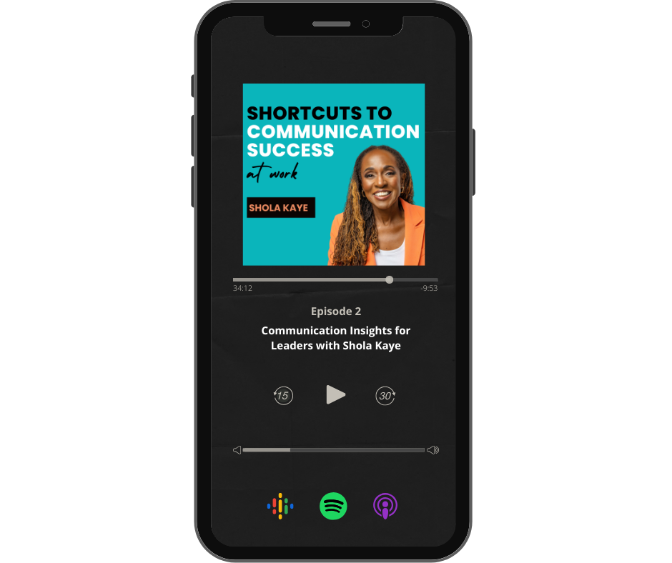 Shola Kaye People First Culture Shortcuts to Communication Success Podcast